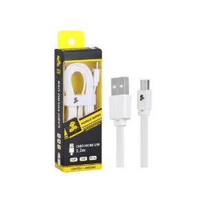 CABO CARRE USB-MICRO 5GB 1,2M BR
