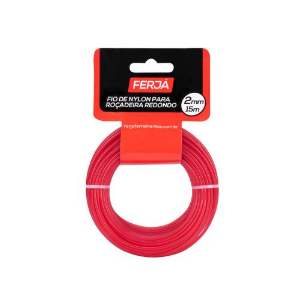 FIO NYLON CORTA GRAMA 2,0MM C/15M FERJA