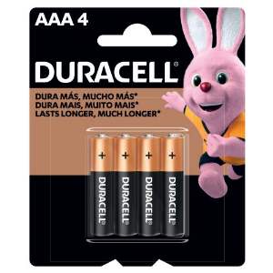 PILHA ALC PALITO AAA C/4 DURACELL