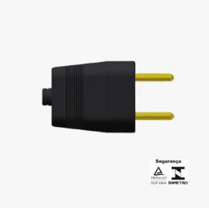 PINO MACHO RET 2P 10A ILUMI PT C/10 1403