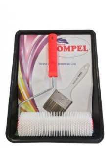 KIT PINT ROLO FURA BOLHA  7CM COMPEL*