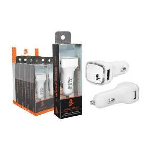 CARREGADOR USB-A VEICULAR 12V 2.1A BR