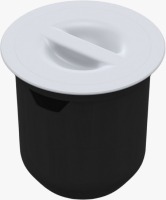 LIXEIRA PLAST EMB 8L RED BR METASUL