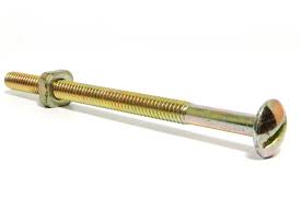 PARAF CAMA FENDA  1/4X100MM C/PORCA