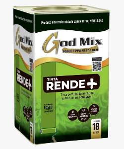 TINTA ACR RENDE + 18L BRANCO GOD MIX