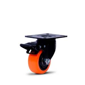 RODIZIO PLACA GIR  4-136MM COLSON