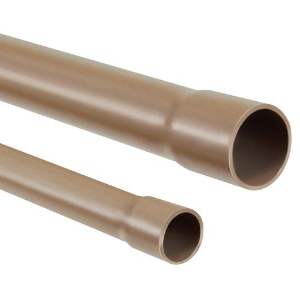TUBO PVC MARROM  50MM C/6M KRONA