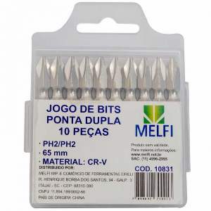 PONTEIRA PH 1/4X100MM PH2 DUPLO MELFI