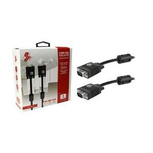 CABO VGA MACHO+VGA MACHO C/FILTRO 5M PT