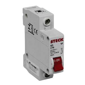 DISJ DIN  UNIP  16A C STECK