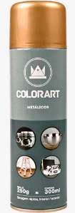 SPRAY METALICA 300ML BRONZE COLORART*
