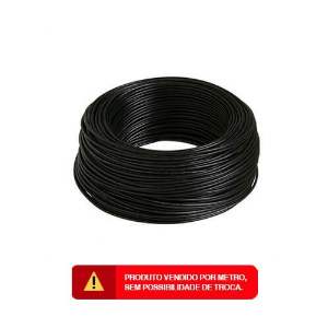 CABO FLEX 10,00MM 100M PT CONSTRUFLEX