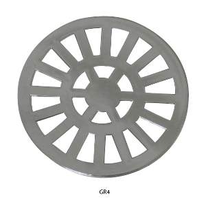 GRELHA PVC RED 10CM CR*