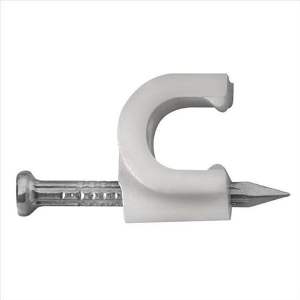 FIXA FIO COAXIAL 06 BR C/100 MEC 93008*