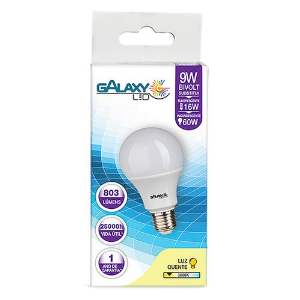 LAMP LED BULBO   9W 6500K GALAXY