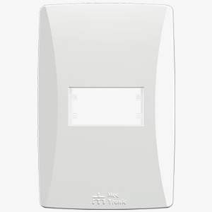 PLACA PETRA BR 4X2 1 MOD HORIZ 82001H