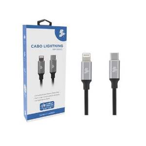 CABO CARRE USB-C LIGTNING IPHONE 1,2M PT
