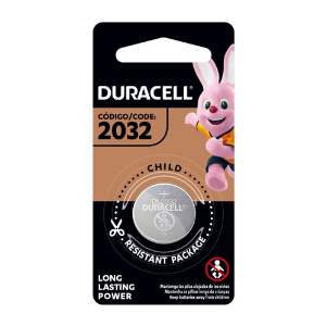 PILHA LITIO MOEDA CR2032 C/2 DURACELL