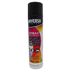 SPRAY USO G 400ML PRETO BRILH UNIVERSO