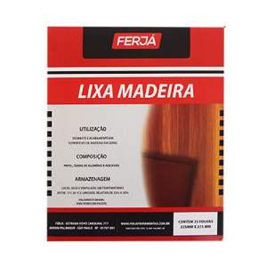 LIXA MADEIRA 180 C/25 FERJA