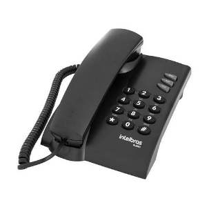 TELEFONE INTELBRAS PLENO PRETO