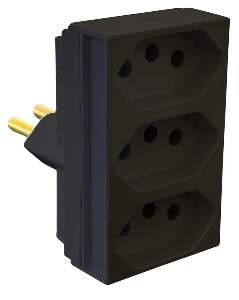 PINO 3 SAIDAS MONOBLOCO 20A PT ILUMI