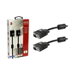 CABO VGA MACHO+VGA MACHO C/FILTRO 2M PT