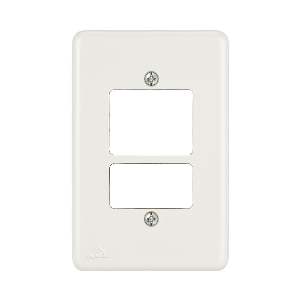 PLACA BIANCA BR 4X2 2 INT+TOM BE5203*