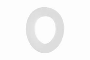 ASSENTO OVAL UNIV ASTRA INFANTIL BRANCO