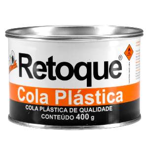 MASSA PLASTICA RETOQUE 400G BRANCA