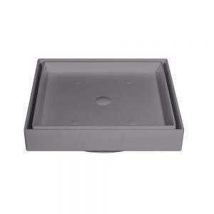 RALO INVISIVEL 10X10 CINZA