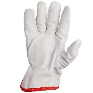 LUVA MAO VAQUETA PETROLEIRA  9CM PLASTCO