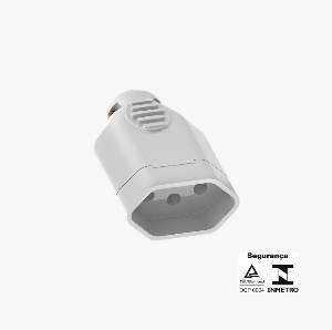 PINO FEMEA RET 3P 10A ILUMI PT C/10 1432