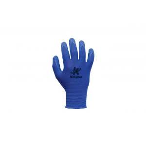 LUVA MAO TRICO EMB AZ  8CM  M KALIPSO