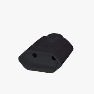 PINO FEMEA RET 2P 20A ILUMI PT 1421