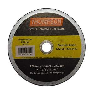 DISCO INOX 7X1,6X7/8 THOMPSON