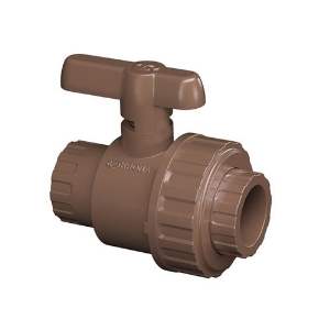 REGISTRO ESFERA PVC LL 25MM C/UNI KRONA