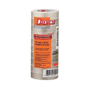 FITA DUREX TRANSP 12X30 3M