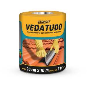 FITA AUTOADESIVA 0,20X10M ALUM VEDACIT
