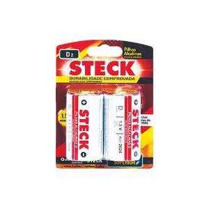 PILHA ALC GRANDE D C/2 STECK