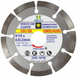 DISCO DIAM SEGMENTADO MELFI ESMER