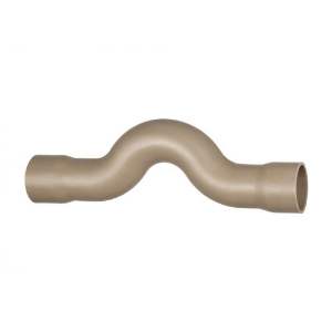 CURVA LL MARROM  25MM KRONA TRANSP