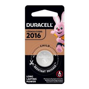 PILHA LITIO MOEDA CR2016 DURACELL*