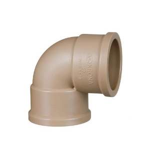 COTOVELO LL MARROM  25MMX90 KRONA