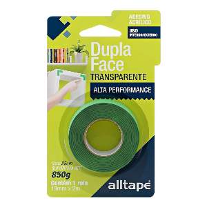 FITA DUPLA FACE ACR 19MMX2M ALLTAPE