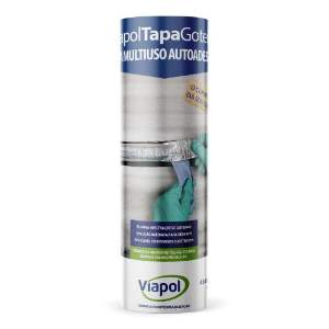 FITA AUTOADESIVA 0,45X10M ALUM VIAPOL