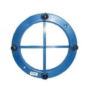 SUPORTE P/BUJAO DE GAS C/RODIZIO AZUL