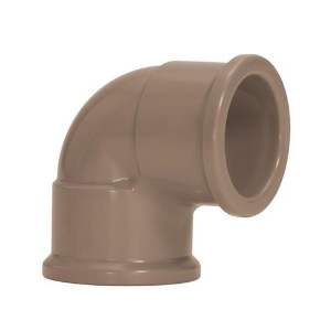 COTOVELO LL MARROM  50MMX90 AMANCO